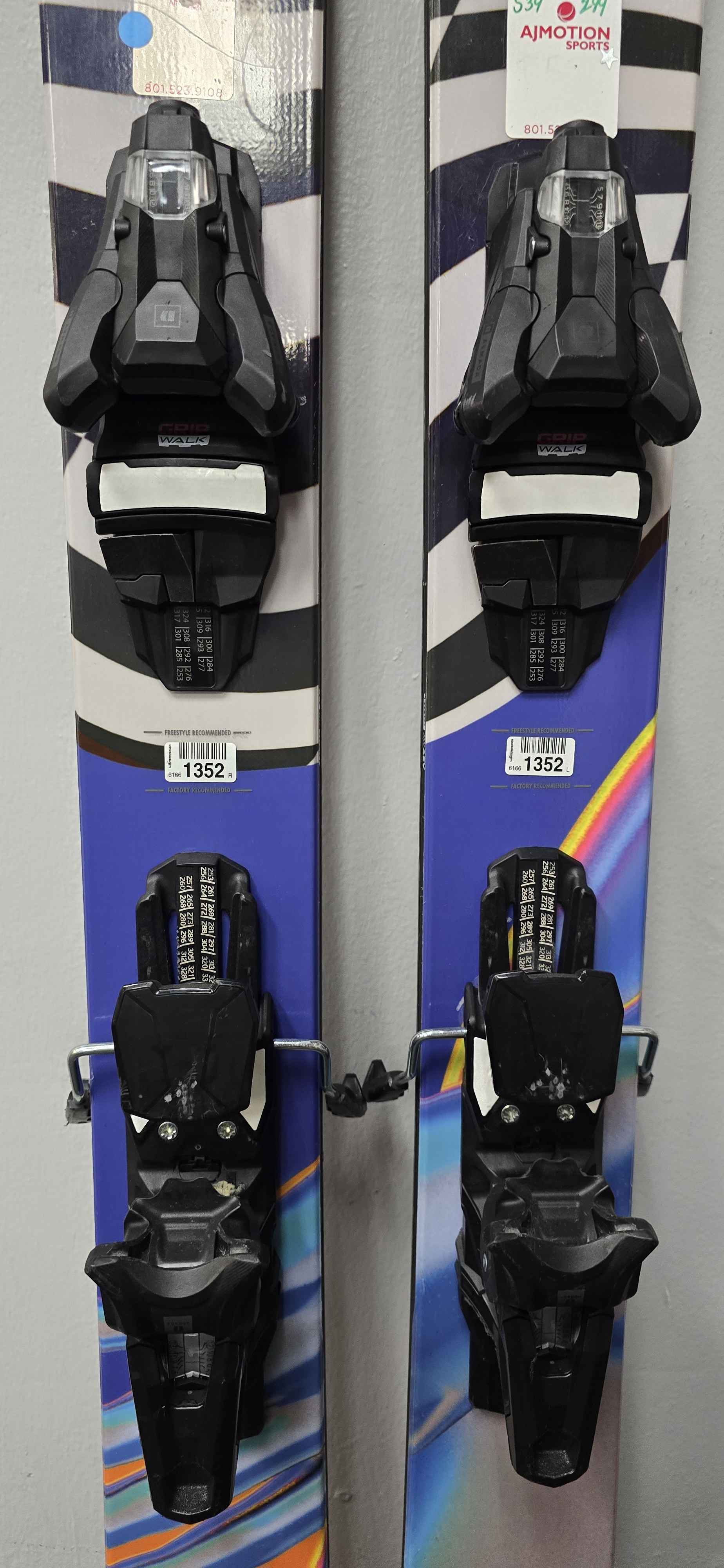 Used Armada ARV 106 172cm w/ Armada Strive 13 Demo Bindings