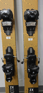 Used Kastle ZX108 169cm W/ Kastle Attack K14 Adjustable bindings