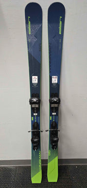 Used Elan Wingman 86 Ti 166cm W/ Elan Attack 14 Adjustable bindings