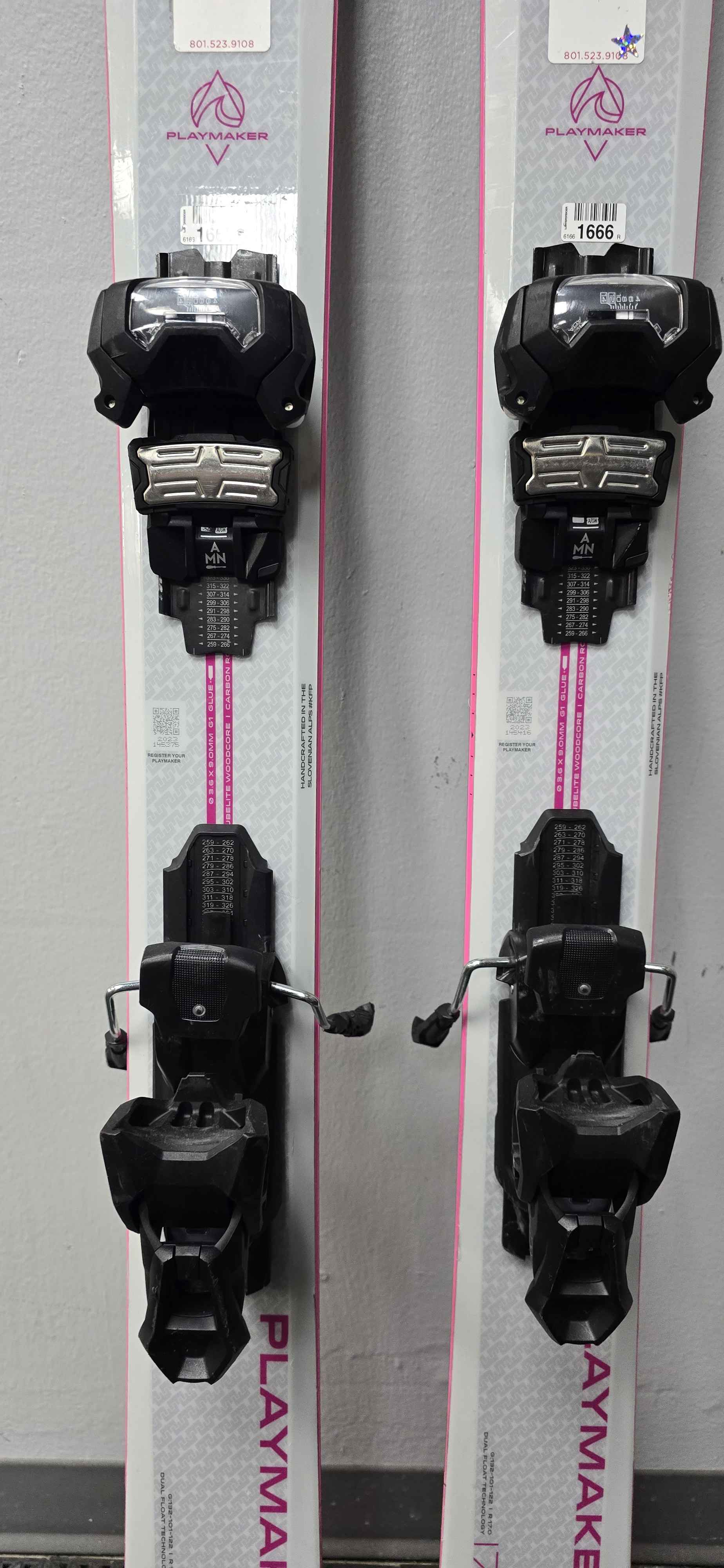 Used Elan Playmaker 101 172cm W/ Tyrolia Attack 14 Adjustable bindings