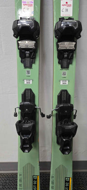 Used Salomon QST 92 160cm w/ Tyrolia Attack 14 Adjustable Bindings