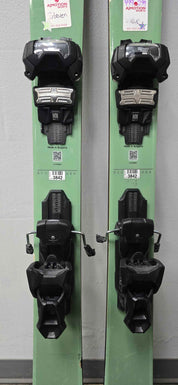 Used Salomon QST 92 176cm w/ Tyrolia Attack 14 Adjustable Bindings