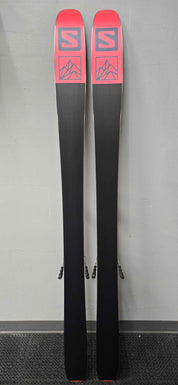 Used Salomon QST 98 183cm w/ Tyrolia Attack 14 Adjustable Bindings