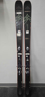 Used Salomon QST 92 177cm w/ Look Konect 12 Adjustable Bindings