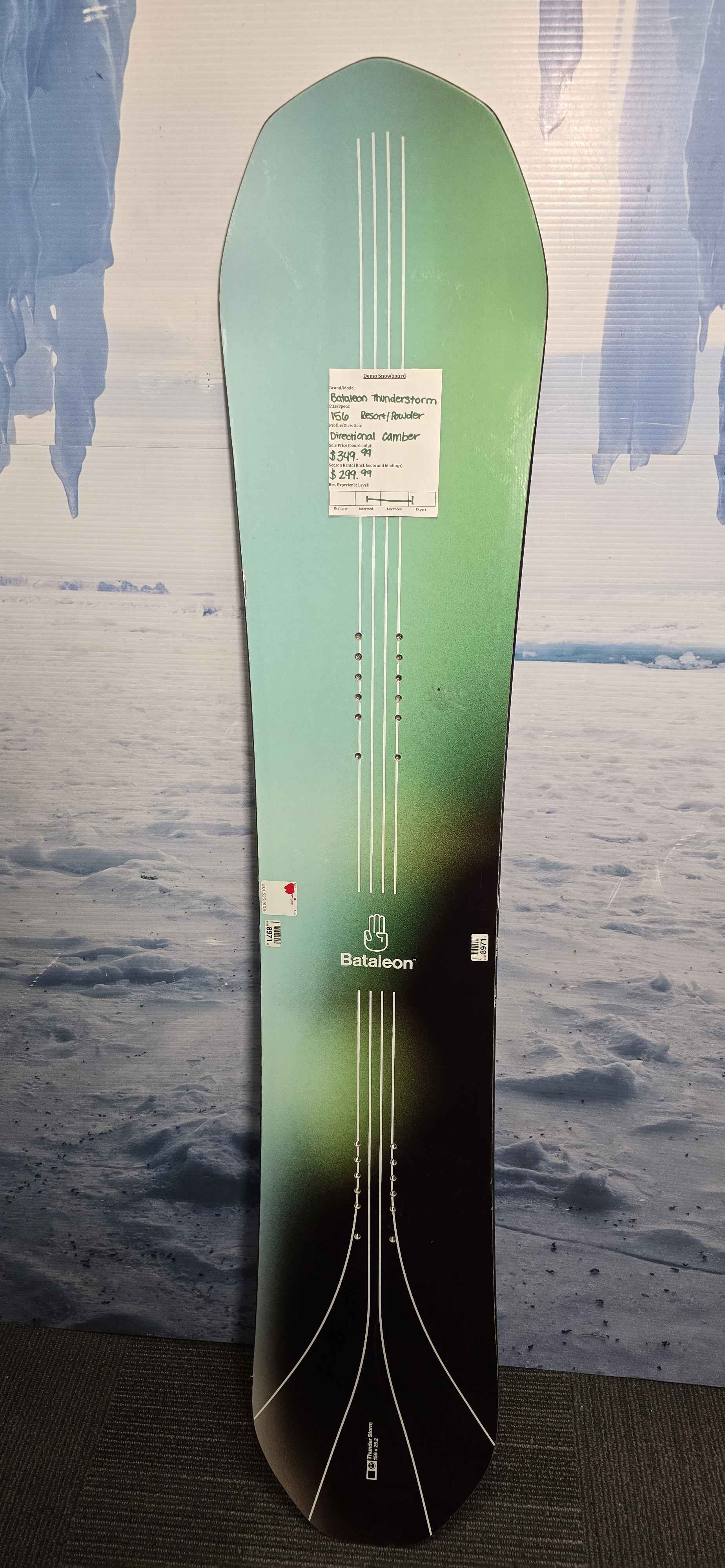 Used Bataleon Thunderstorm 156cm Snowboard