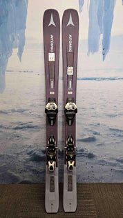 Used 2020 Atomic Vantage 90 TI 153cm Skis w/ Warden 11 Bindings