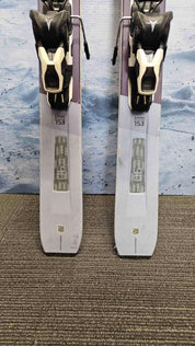 Used 2020 Atomic Vantage 90 TI 153cm Skis w/ Warden 11 Bindings