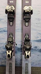 Used 2020 Atomic Vantage 90 TI 153cm Skis w/ Warden 11 Bindings