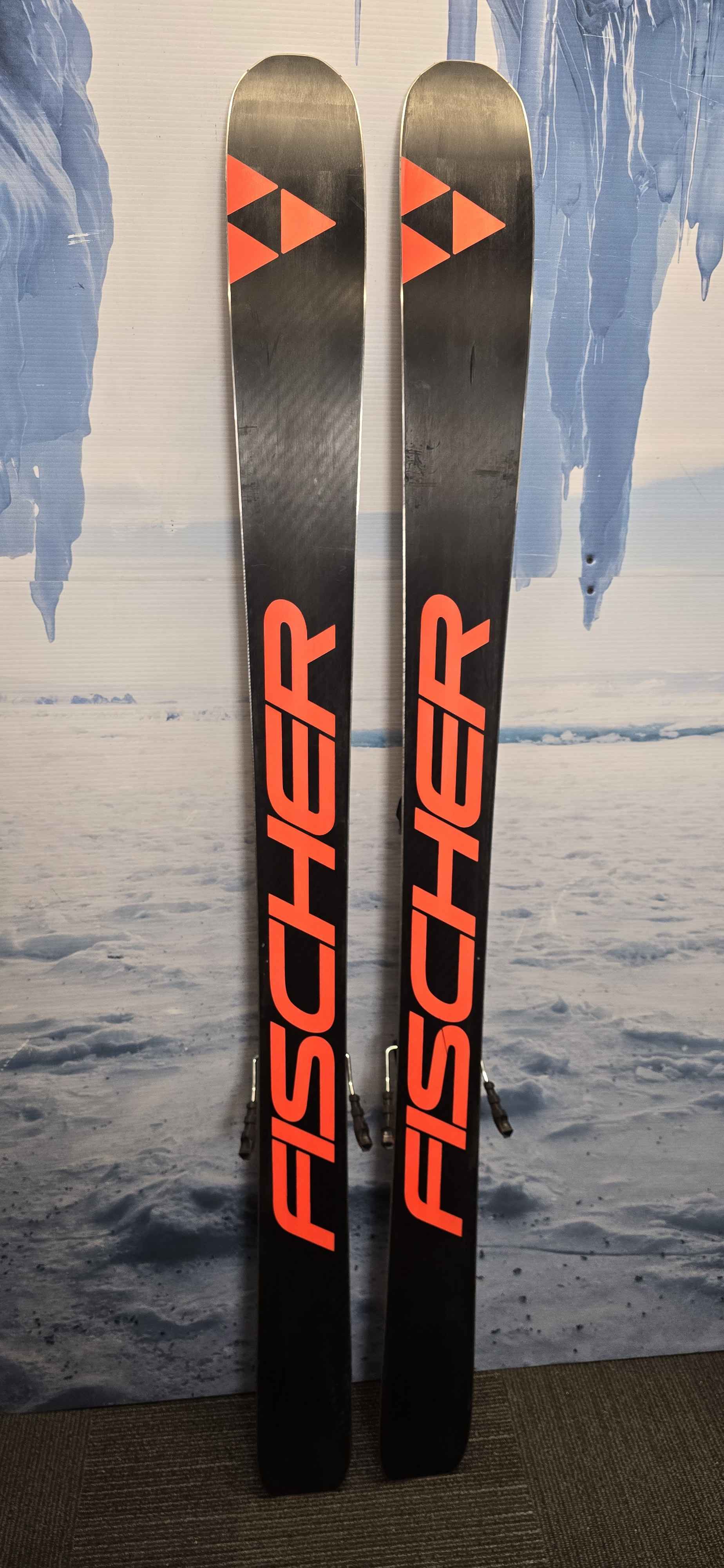 Used Fischer Ranger 107Ti 175cm Skis w/ Fischer Attack 14 MN Demo Binding