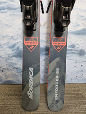 Used 2024 Nordica Enforcer 88 172cm Skis w/ Tyrollia Attack 14 Bindings