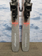 Used 2023 Nordica Enforcer 94 172cm Skis w/ Tyrollia Attack 14 Bindings