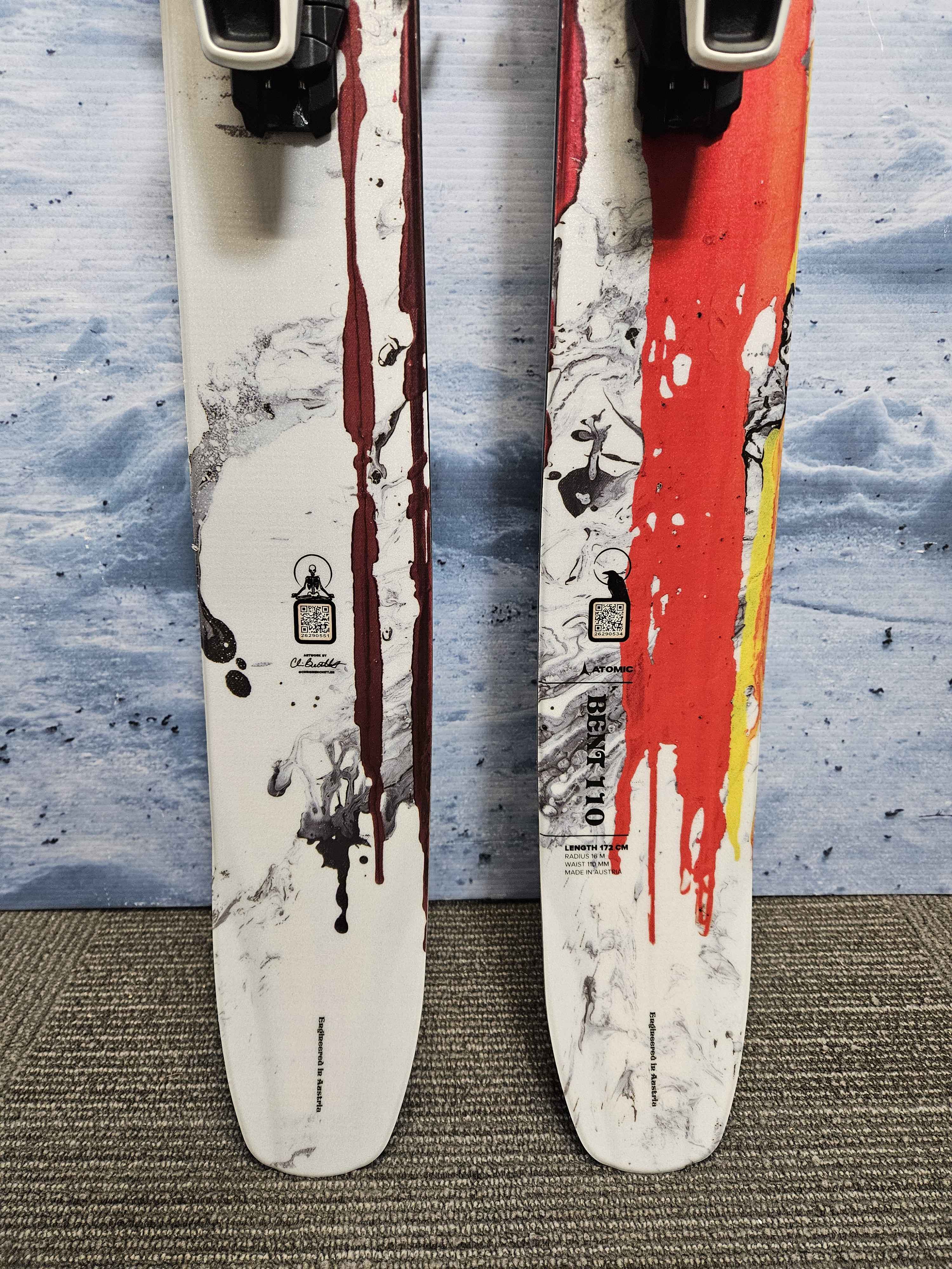 Atomic Bent Chetler 110 Skis - 172cm w/ Atomic Strive 11 Demo Binding