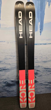 Used Head Kore 99 162cm  w/ Look Konect 12 Adjustable Binding