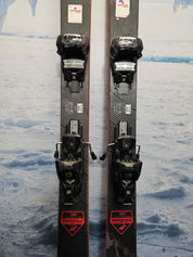 Used 2022 Nordica Enforcer 94 186cm Skis w/ Tyrolia Attack 13 Bindings