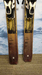 Used 2021 Atomic Maverick 88ti 176cm Skis w/ Warden 13 Bindings