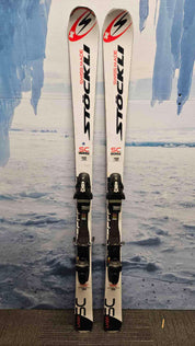 Used Stockli SC World Cup Laser 72 156 Skis w/Fischer XTR 10 bindings