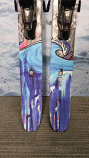 New Atomic Bent 110 2025 Flat Skis 172cm w/ Atomic Strive 13 Bindings