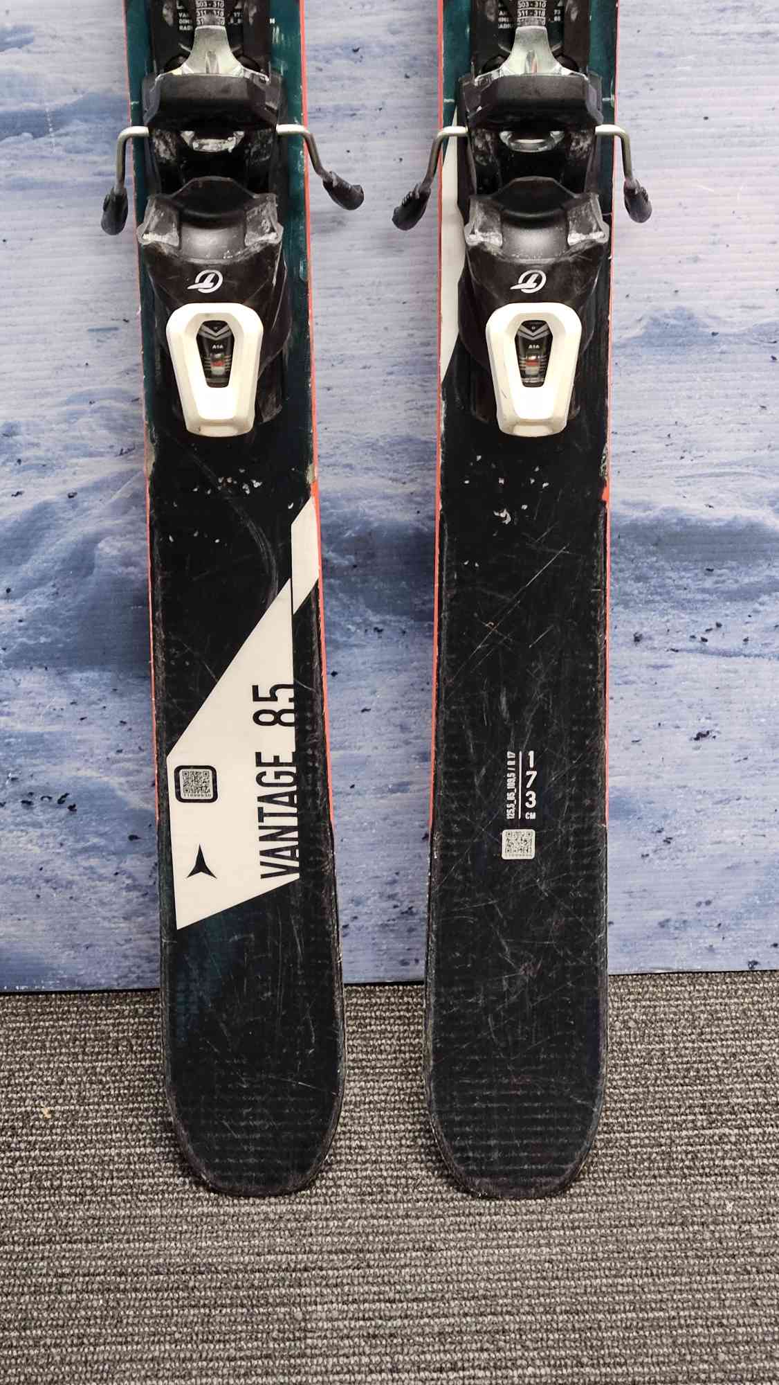 Used Atomic Vantage 85 173cm Skis w/ Tyrollia Attack 13 Bindings