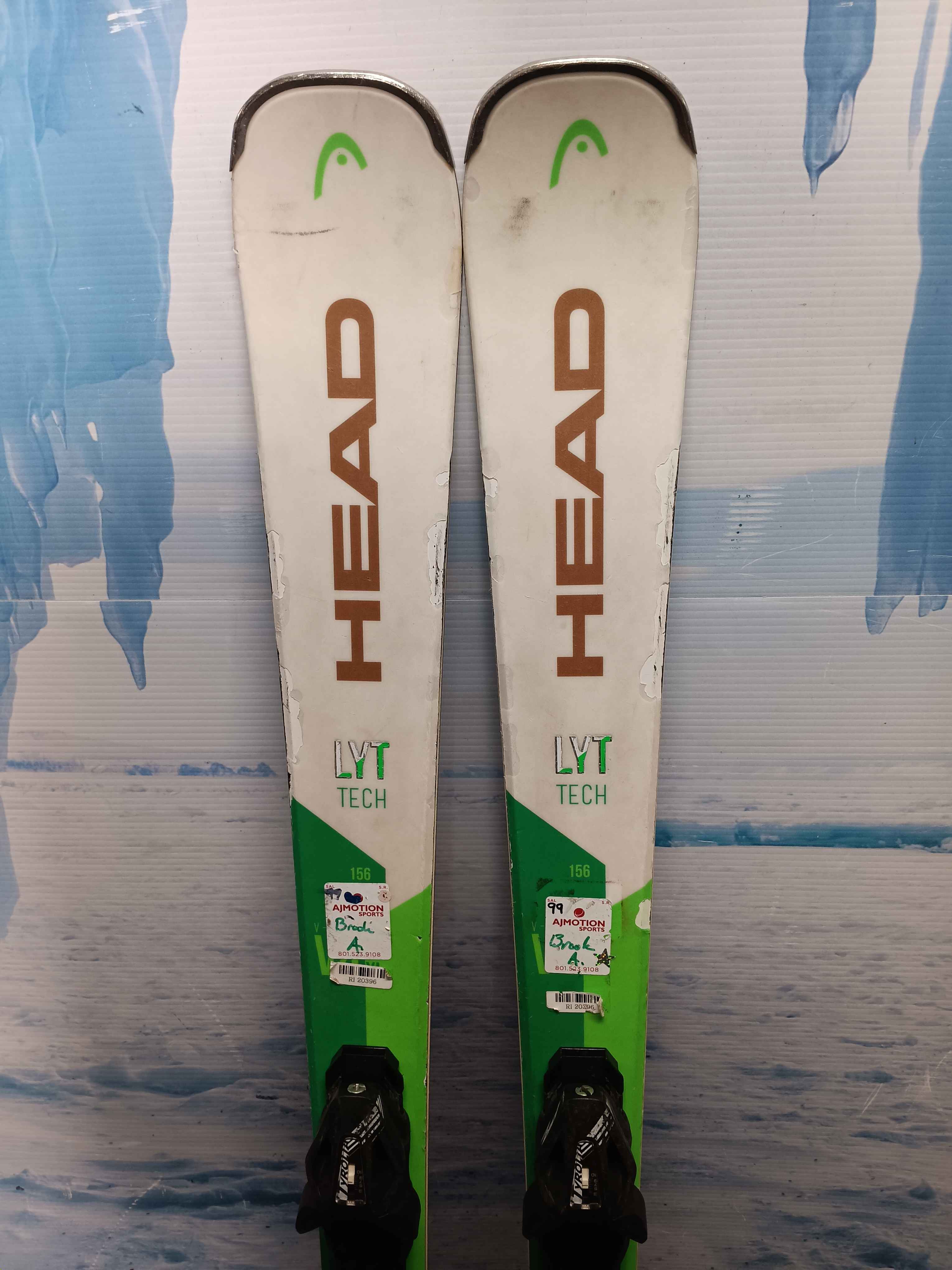 Used Head  LYT V4 84 156cm w/Tyrolia PR10 Adjustable Bindings