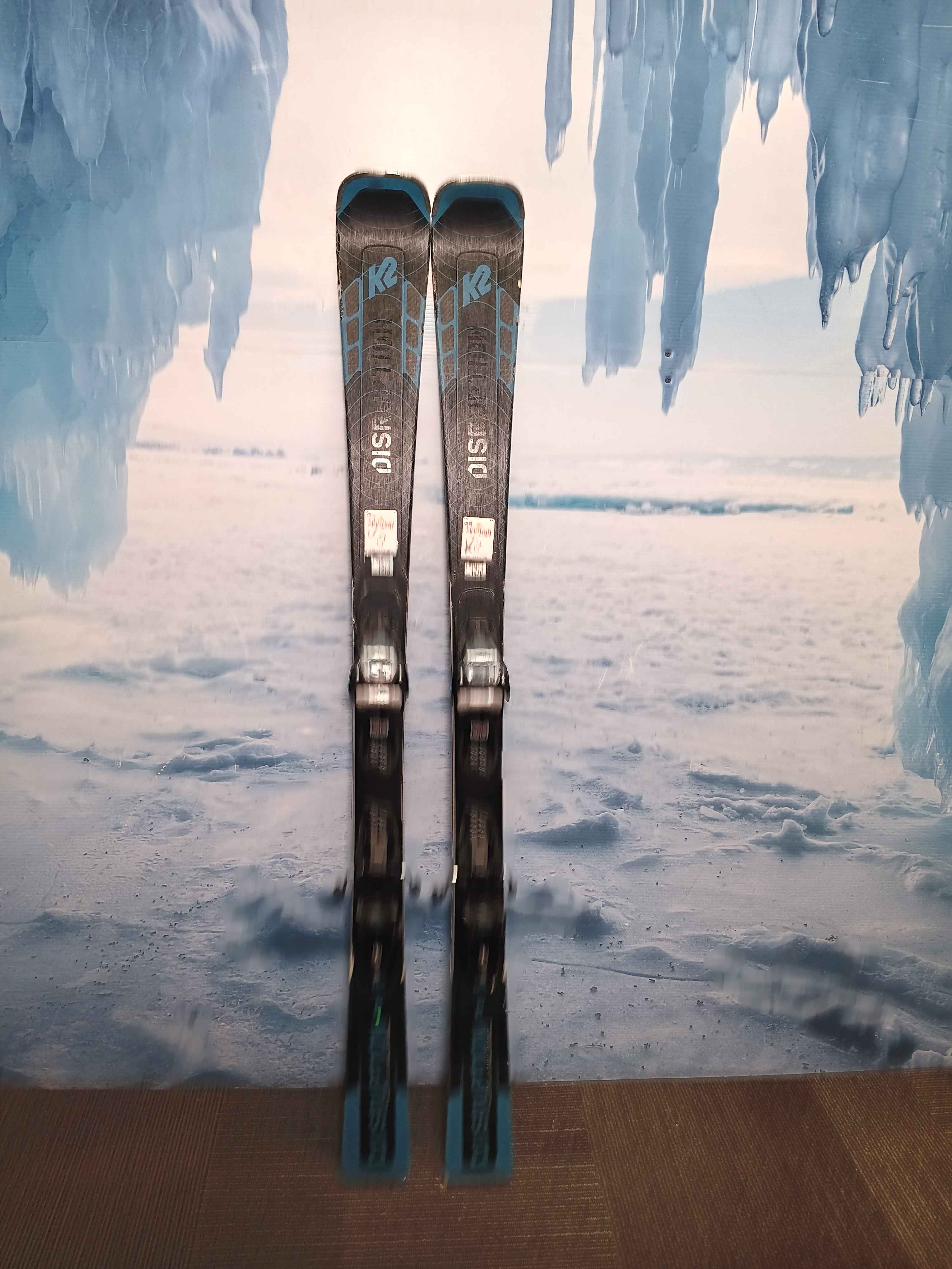 Used K2 Disruption 74 146cm w/ER3 10 Adjustable Bindings