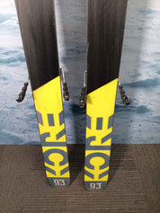 Used Head Kore 93 180cm w/ Tyrolia Attack 13 Adjustable Bindings