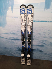 Used Salomon Xdrive 70 130cm w/ Salomon L 10 Adjustable Bindings