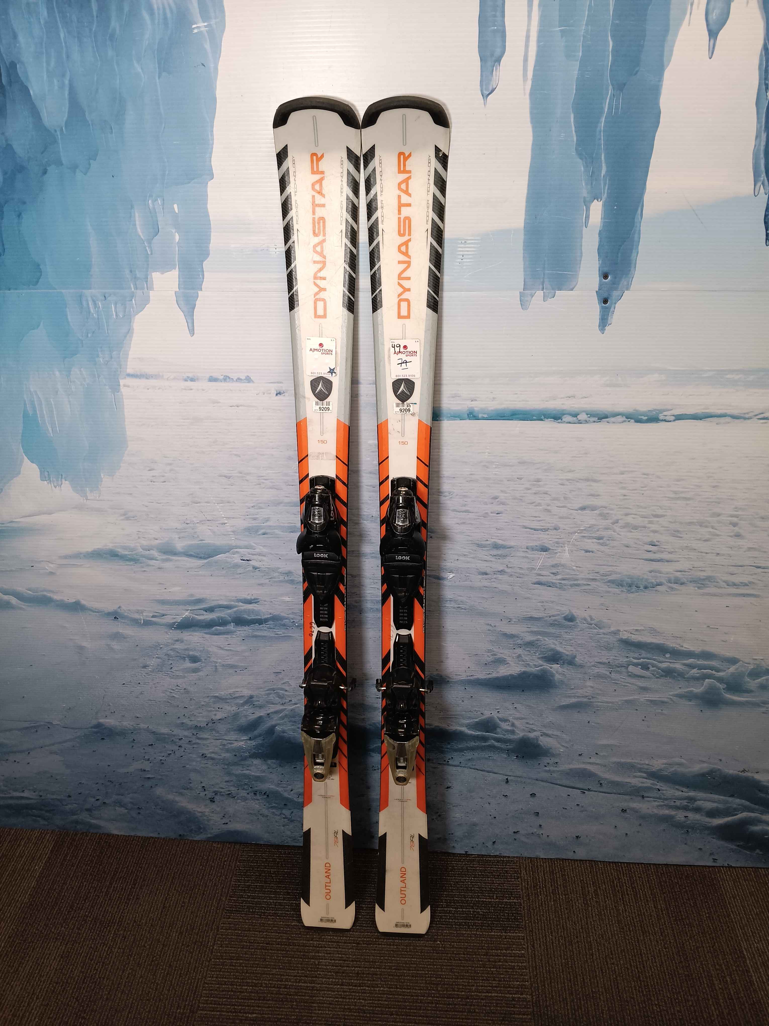 Used Dynastar Outland 78 150cm w/ Look NX2 12 Adjustable Bindings