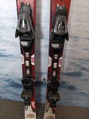 Used Salomon Powerline 74 160cm w/ Salomon L 10 Adjustable Bindings