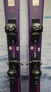 Used Elan Playmaker 111 Skis - 172cm w/ Tyrolia Attack 14 Demo Bindings