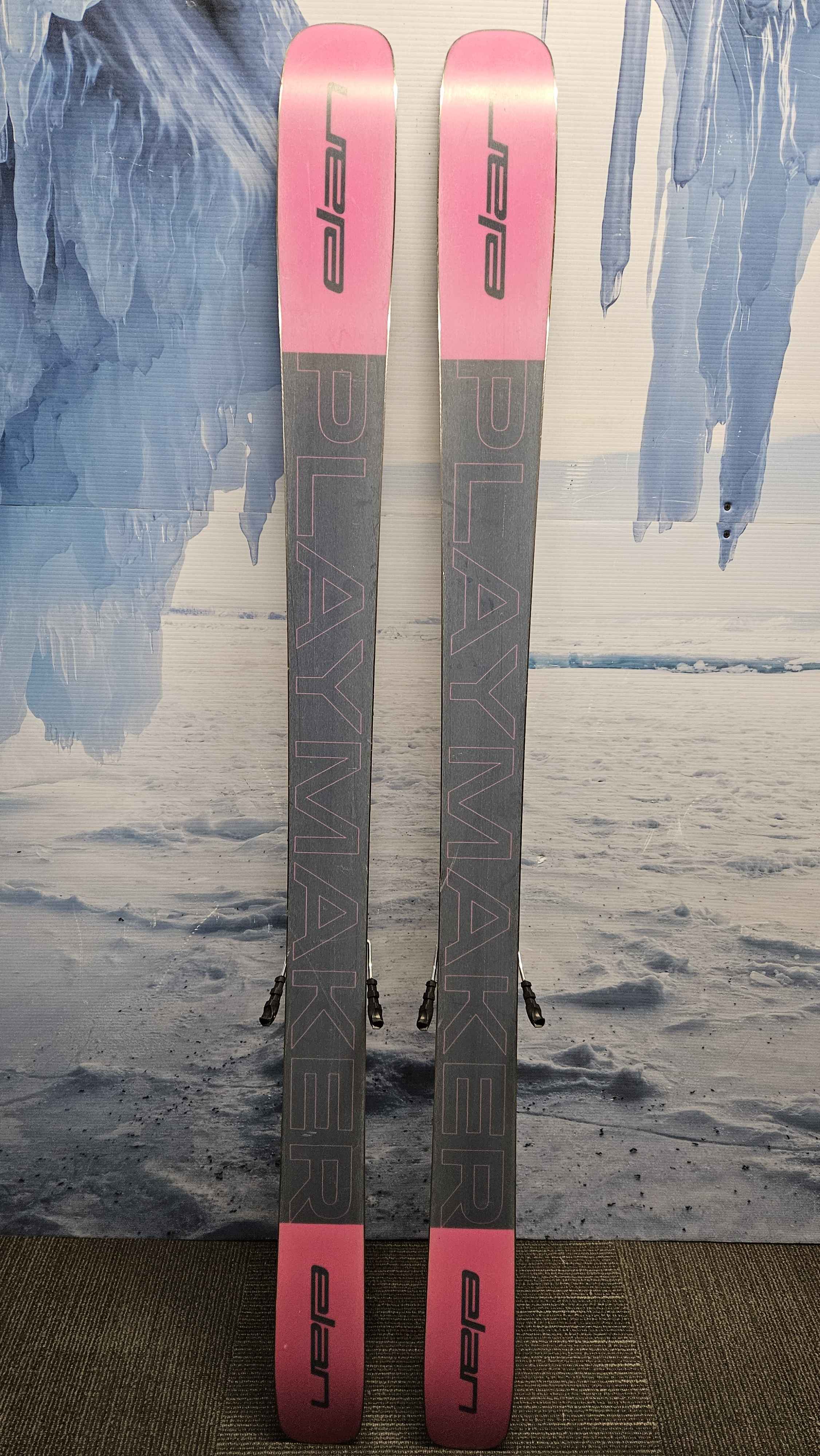 Used Elan Playmaker 101 Skis - 180cm w/ Tyrolia Attack 14 Demo Bindings