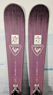 Lightly Used Rossignol Rallybird Soul 92 Skis - 146cm w/ Look Xpress 11 Demo Bindings