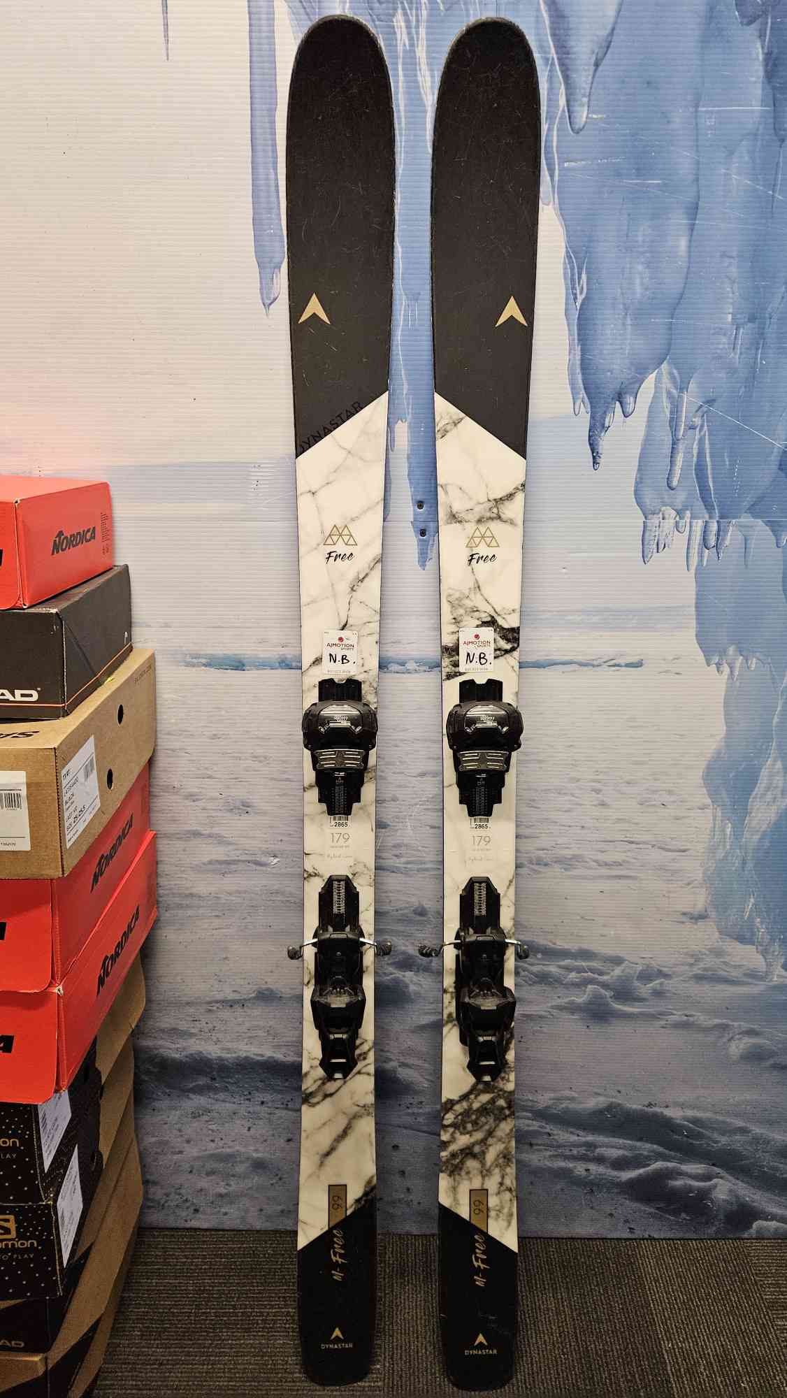 Used Dynastar M-Free 99 Skis - 179cm w/ Tyrolia Attack 14 Demo Bindings