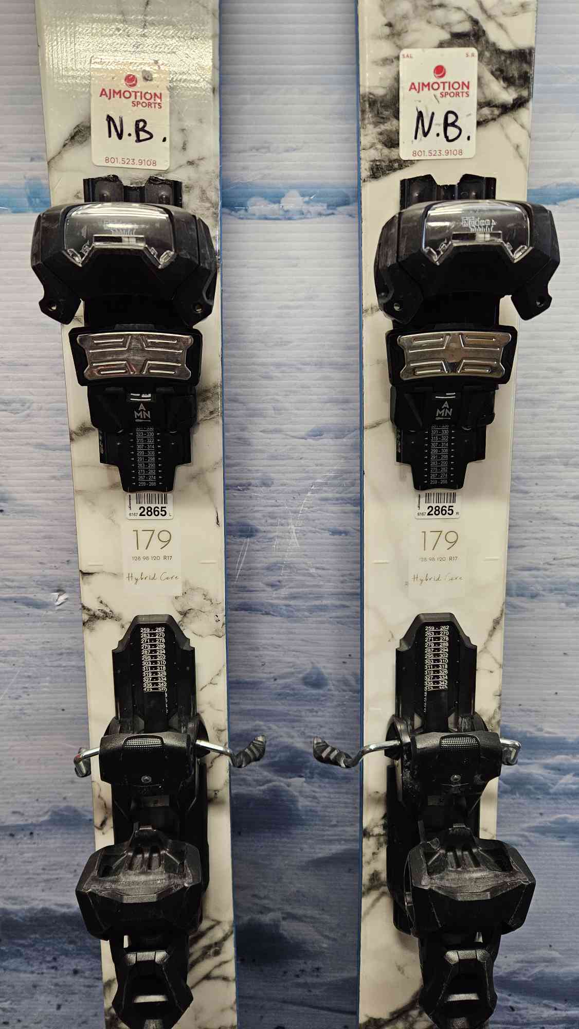 Used Dynastar M-Free 99 Skis - 179cm w/ Tyrolia Attack 14 Demo Bindings