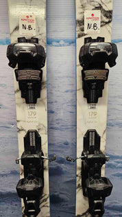 Used Dynastar M-Free 99 Skis - 179cm w/ Tyrolia Attack 14 Demo Bindings