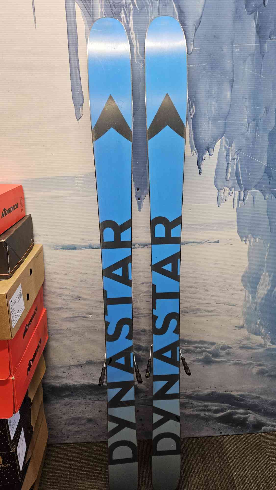 Used Dynastar M-Free 99 Skis - 179cm w/ Tyrolia Attack 14 Demo Bindings