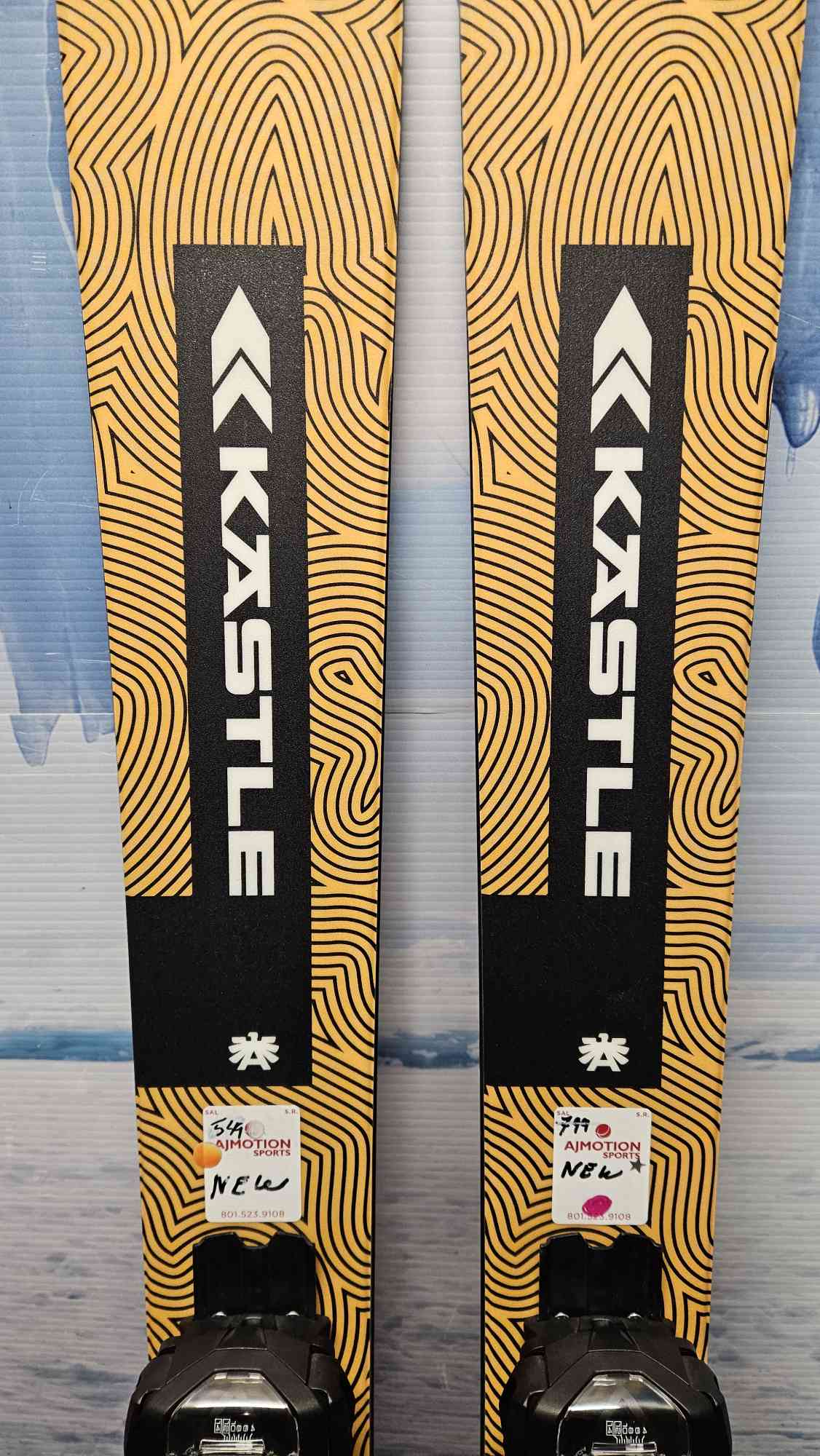 New Kastle ZX 108 Skis - 179cm w/ Tyrolia Attack 14 Demo Binding