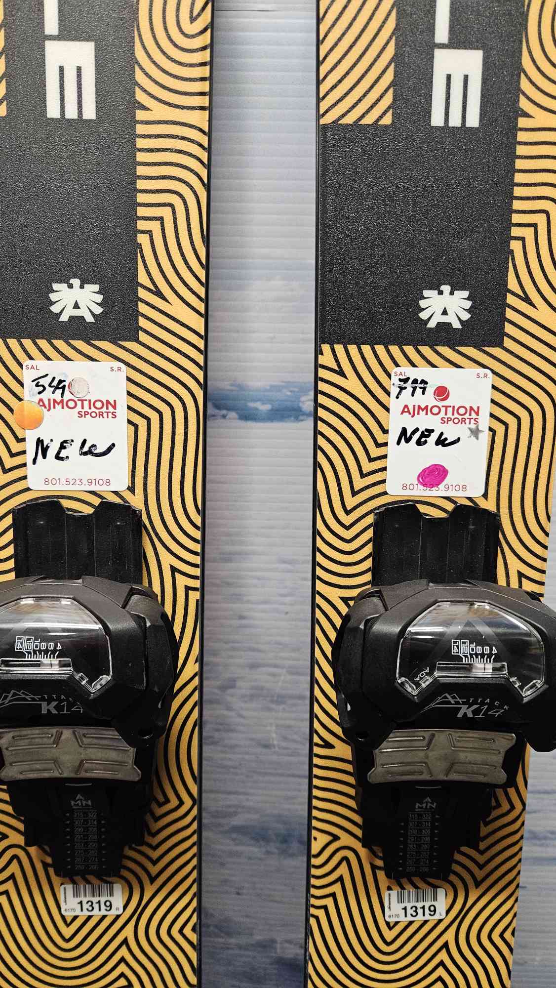 New Kastle ZX 108 Skis - 179cm w/ Tyrolia Attack 14 Demo Binding