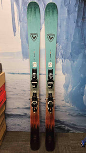 Used Rossignol Sender Free 110 Skis - 184cm w/ Look SPX 12 Demo Binding