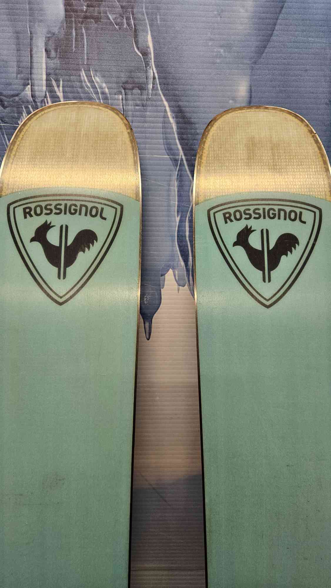 Used Rossignol Sender Free 110 Skis - 184cm w/ Look SPX 12 Demo Binding