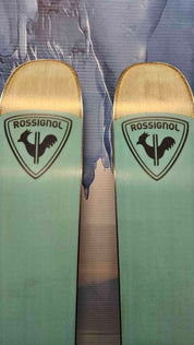 Used Rossignol Sender Free 110 Skis - 184cm w/ Look SPX 12 Demo Binding
