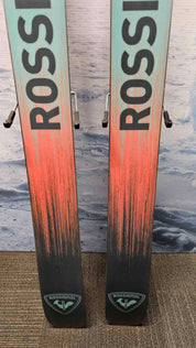 Used Rossignol Sender Free 110 Skis - 184cm w/ Look SPX 12 Demo Binding