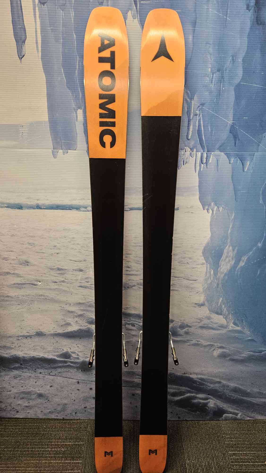 Used Atomic Maverick 95 Ti Skis - 164cm w/ Strive 13 Demo Binding