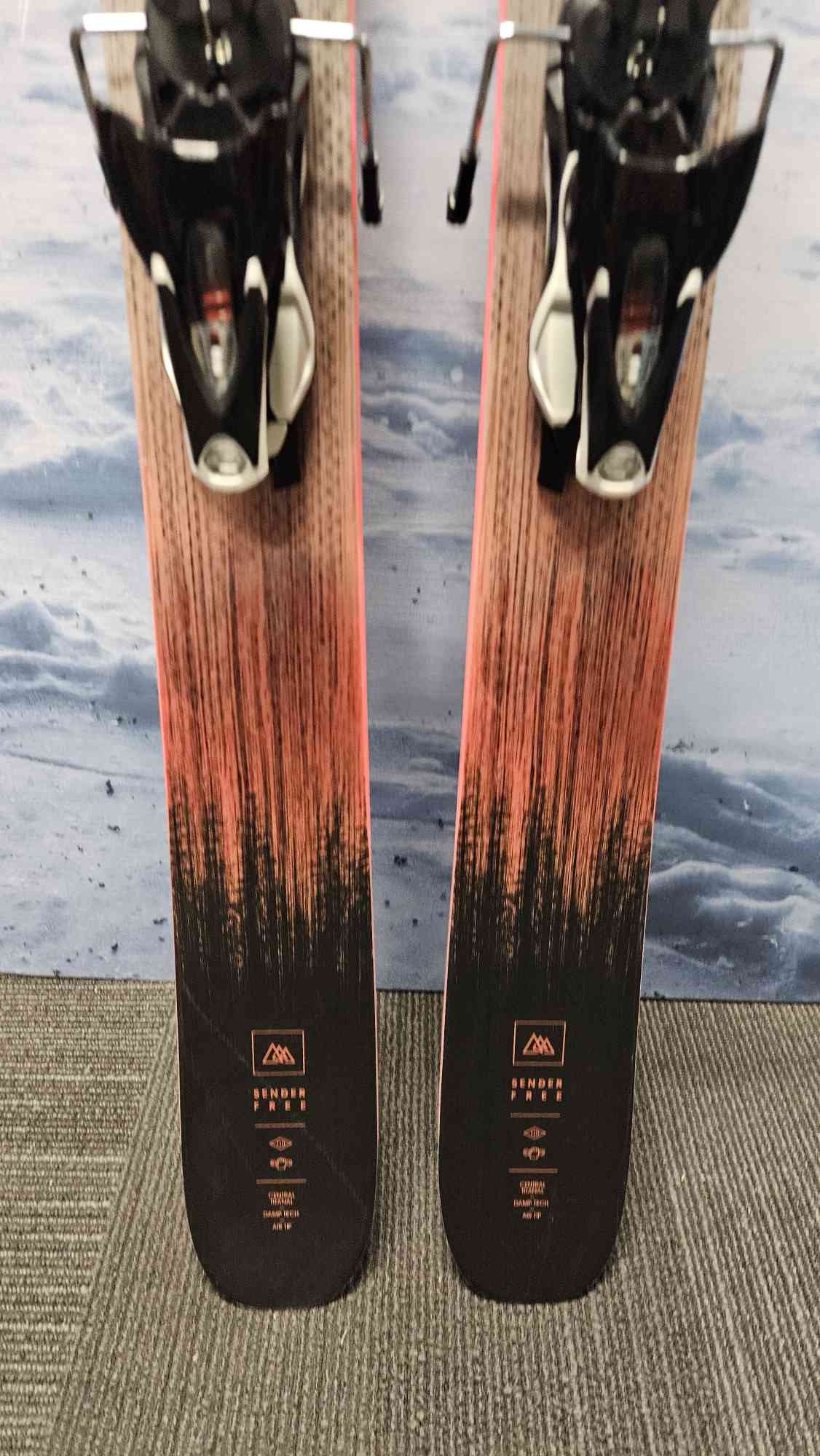 Used Rossignol Sender Free 110 Skis - 176cm w/ Look SPX 12 Demo Binding