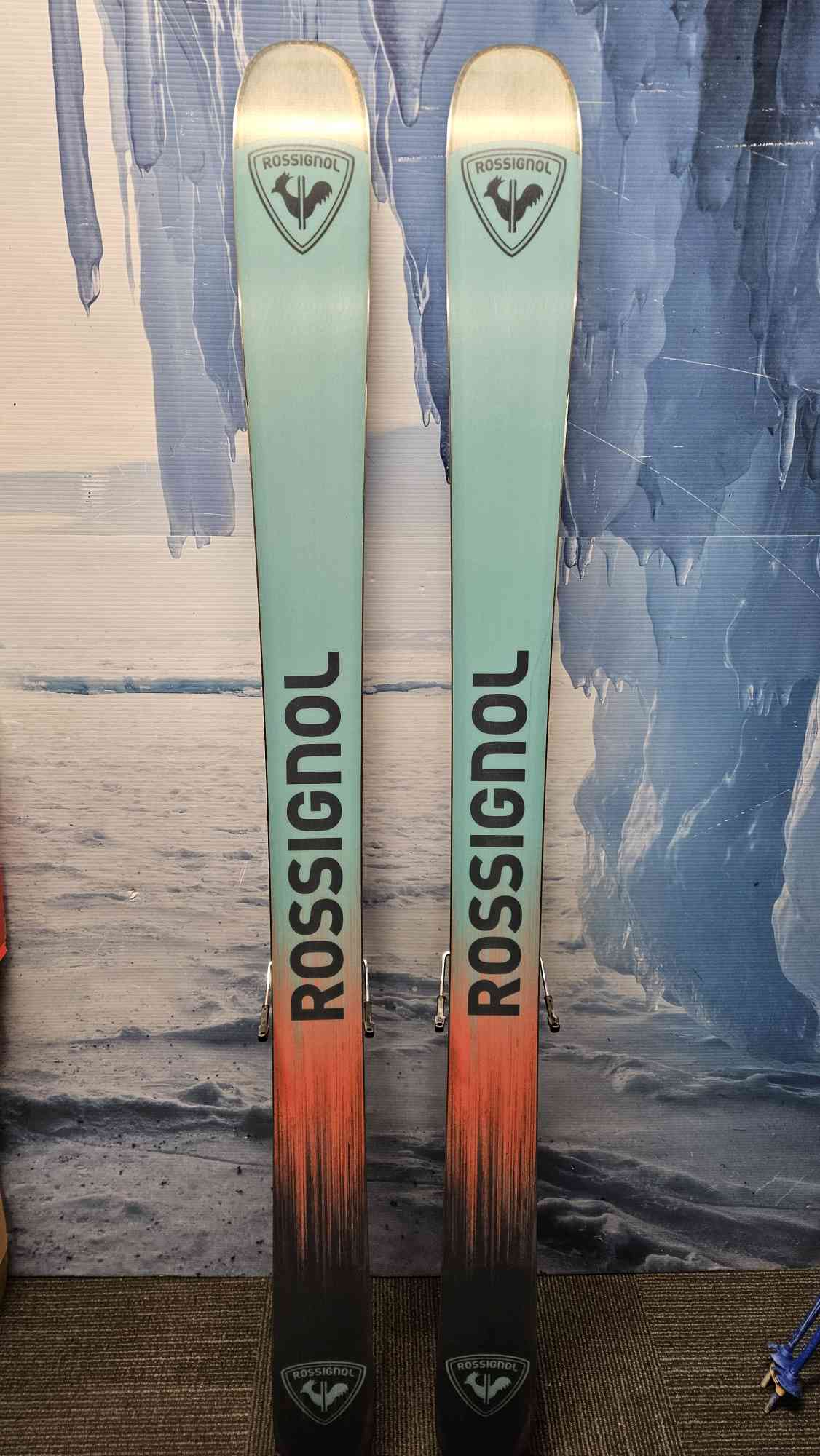 Used Rossignol Sender Free 110 Skis - 176cm w/ Look SPX 12 Demo Binding