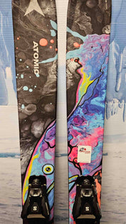 Used Atomic Bent Chetler 110 Skis - 164cm w/ Atomic Strive 11 Demo Binding