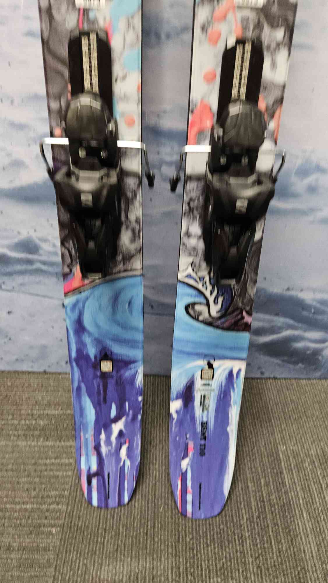 Used Atomic Bent Chetler 110 Skis - 164cm w/ Atomic Strive 11 Demo Binding