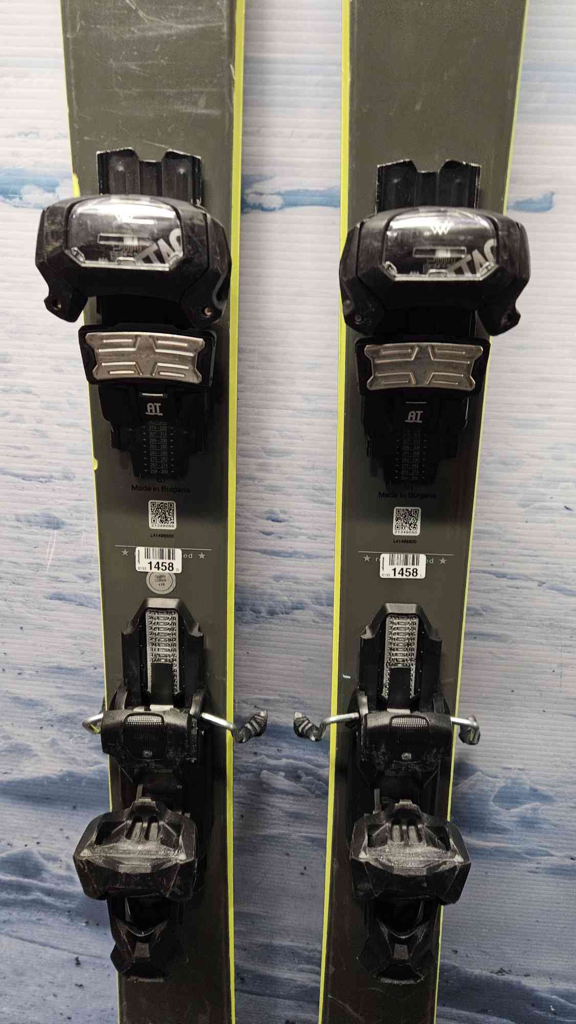Used Salomon QST 92 Skis - 185cm w/ Tyrolia Attack 13 Demo Binding