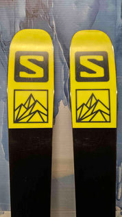 Used Salomon QST 92 Skis - 185cm w/ Tyrolia Attack 13 Demo Binding
