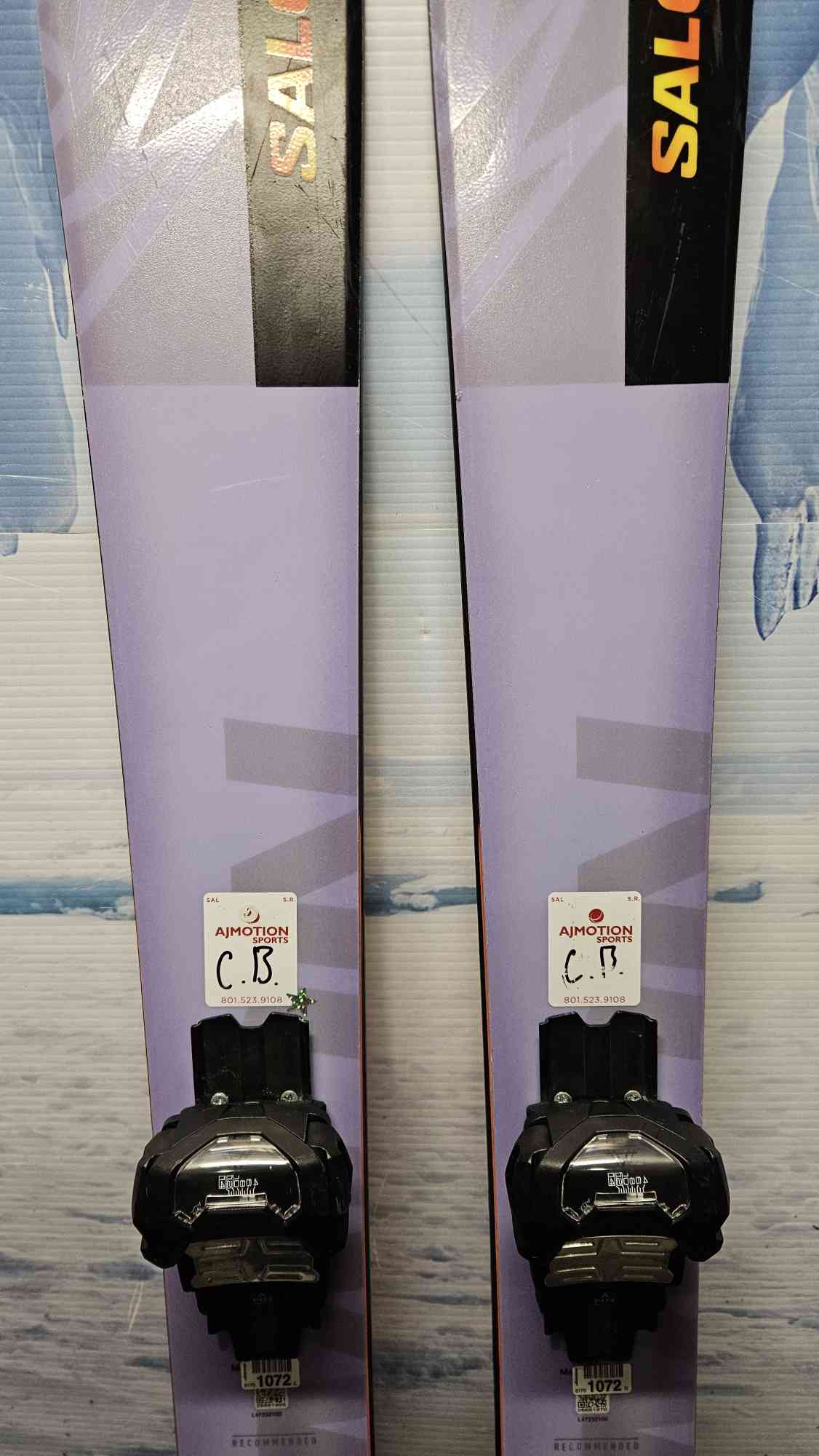 Used Salomon QST OneOsix Skis - 173cm w/ Look SPX 12 Demo Binding