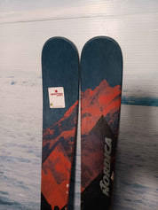 Used 2023 Nordica  Enforcer 80 S Youth Ski w/ Tyrolia Jrs 4.5 Ca Gripwalk Demo Bindings - 120CM